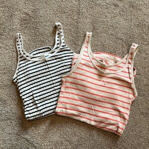 Two Old Navy Maternity Tank Tops